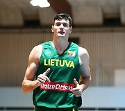 Treniruotės akimirka