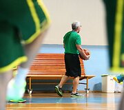 Treniruotės akimirka