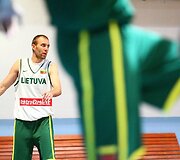 Treniruotės akimirka