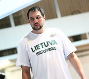 Treniruotės akimirka
