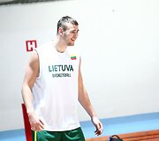 Treniruotės akimirka