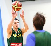 Treniruotės akimirka