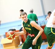 Treniruotės akimirka