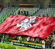 Lietuvos krep&scaron;inio rinktinės gerbėjai Slovėnijoje