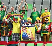 Lietuvos krep&scaron;inio rinktinės gerbėjai Slovėnijoje