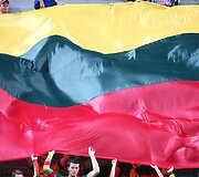 Lietuvos krep&scaron;inio rinktinės gerbėjai Slovėnijoje