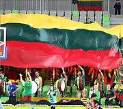 Lietuvos krep&scaron;inio rinktinės gerbėjai Slovėnijoje