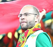 Lietuvos krep&scaron;inio rinktinės gerbėjai Slovėnijoje