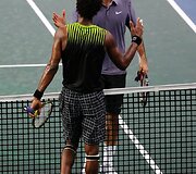 R.Federeris po trijų  valandų kovos pralaimėjo D.Monfilsui