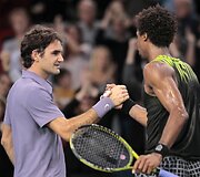 R.Federeris po trijų  valandų kovos pralaimėjo D.Monfilsui