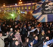 &bdquo;Zenit&ldquo; futbolo klubo triumfą Rusijoje lydėjo masinės mu&scaron;tynės