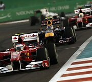 Paskutinių &bdquo;Formulės 1&ldquo; lenktynių Abu Dabyje kadrai