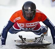 Pasaulio taurės skeletono varžybose &ndash; latvio triumfas