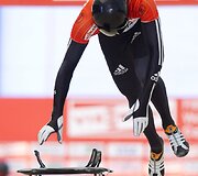 Pasaulio taurės skeletono varžybose &ndash; latvio triumfas