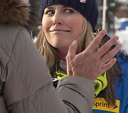 L.Vonn vie&scaron;patavimą Kanadoje nutraukė jos geriausia draugė