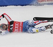 Planetos kalnų slidinėjimo taurės didžiojo slalomo rungtyje - amerikiečio triumfas