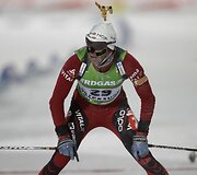 Biatlono legenda Bjoerndalenas griuvo ir nei&scaron;kovojo dar vieno titulo Pasaulio taurės varžybose 