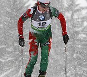 Biatlono pasaulio taurės sprinto varžybos vyko labai prastu oru 
