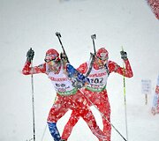 Pirmoji norvego pergalė pasaulio biatlono taurės varžybose