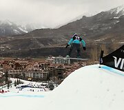 Kanadietės ir prancūzo triumfas pasaulio taurės trečiajame etape