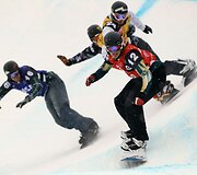 Kanadietės ir prancūzo triumfas pasaulio taurės trečiajame etape