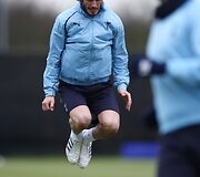Davidas Beckhamas dalyvavo pirmojoje &bdquo;Tottenham Hotspur&ldquo; treniruotėje 