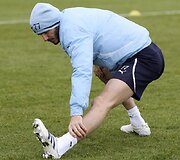 Davidas Beckhamas susižeidė &bdquo;Tottenham Hotspur&ldquo; treniruotėje 