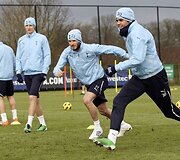 Davidas Beckhamas dalyvavo pirmojoje &bdquo;Tottenham Hotspur&ldquo; treniruotėje 