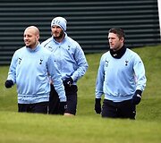 Davidas Beckhamas dalyvavo pirmojoje &bdquo;Tottenham Hotspur&ldquo; treniruotėje 