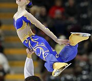 Europos dailiojo čiuožimo čempionatas. Poros. Trumpoji programa.