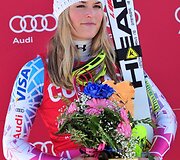 Amerikietei Lindsey Vonn &ndash; pirmasis sezono pasaulio taurės čempionės titulas  