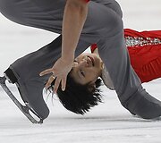 Yuko Kawaguri ir Aleksandras Smirnovas