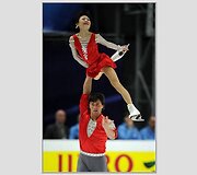 Yuko Kawaguri ir Aleksandras Smirnovas (Rusija)