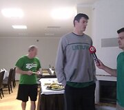 K&scaron;y&scaron;tofas Lavrinovičius ir Mindaugas Rainys