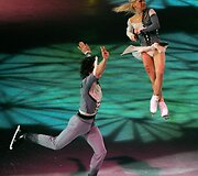 Nugalėtojai Tatiana Volosozhar ir Maksimas Trankovas
