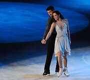 Nugalėtojai Tessa Virtue ir Scottas Moiras i&scaron; Kanados