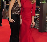 Prancūzų aktorės Virginie Ledoyen (kairėje) ir L&eacute;a Seydoux