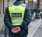 Lenkų protesto akcija Vilniuje