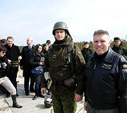 &Scaron;audymo pratybų akimirka