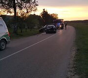 &bdquo;Kia&ldquo; ir BMW avarija