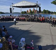 Vasaros pasitikimas Trakuose