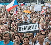 Protestas Čekijoje