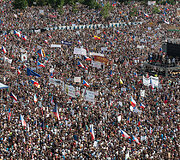 Protestas Čekijoje