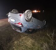 Vertėsi jaunuolio vairuojamas &bdquo;City Bee&ldquo; automobilis