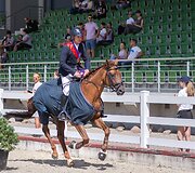 5-mečių žirgų grupės čempionai Matas Petraitis ir Quidam Stakkato