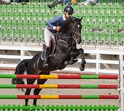 6-mečių žirgų užskaitos čempionas Danielius Gutkauskas ir Palladium KVJ