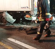 Tragi&scaron;ka avarija autostradoje Kaunas-Klaipėda