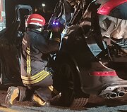 Tragi&scaron;ka avarija autostradoje Kaunas-Klaipėda