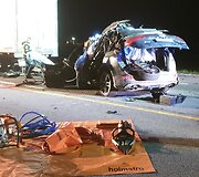 Tragi&scaron;ka avarija autostradoje Kaunas-Klaipėda