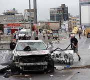 Turkijos vyriausybė paragino demonstrantus pasitraukti i&scaron; gatvių